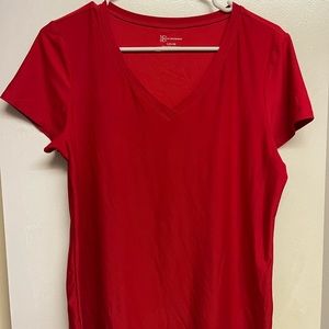 Soft Silky Red Fitted Shirt